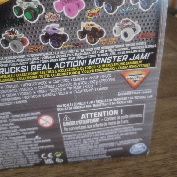 Monster Jam Wasabi Warrior Scale 1:64 Series 31 By Spin Master True Metal - Picture 9 of 10